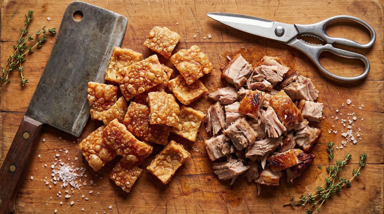 How to carve a lechon.