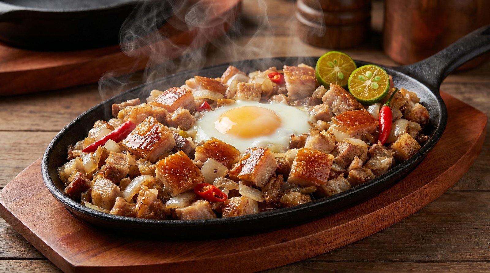 Lechon sisig.